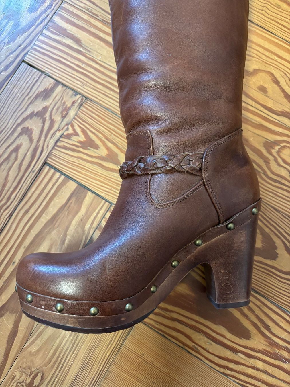 Ugg Scarpe da donna: Ugg Savanna Clog Boots Shearling / Leather EU 37 – Usato da Horgen venduto da uge_pd5p 4