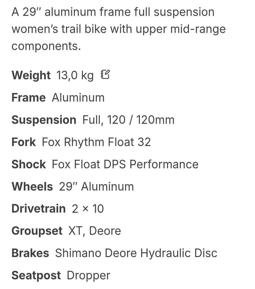 Scott Velos: SCOTT Contessa Spark 920 MTB Fully – Gebraucht aus Kerns von Little.Miss.Sunshine 8