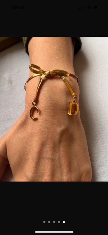 dior stoffen armband