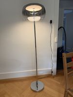 Stehleuchte Glas Chrom modern Design guter Zustand