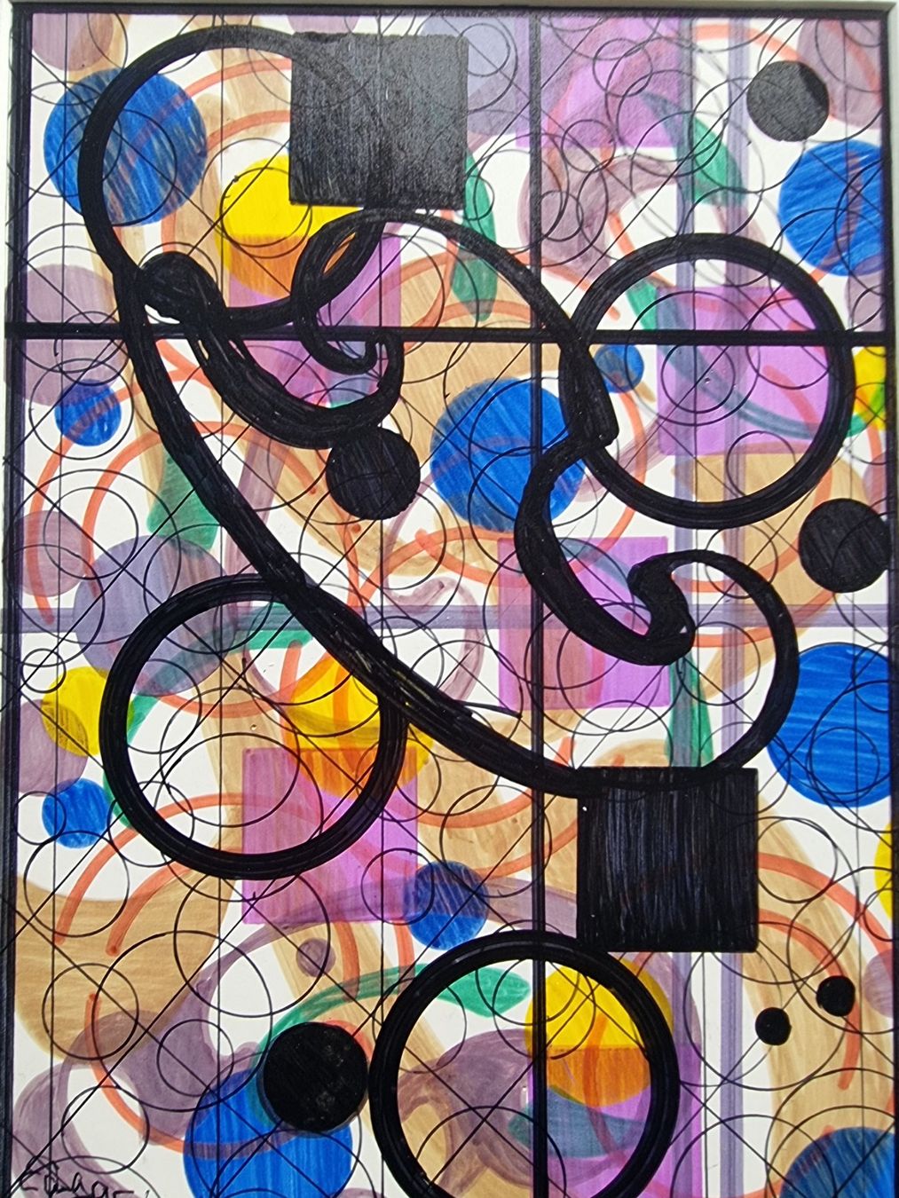Tableaux: EDGAR BALTENSPERGER ORIGINAL ACRYLGEMÄLDE SINIERT – D'occasion à Gersau par grafik-kunst 3