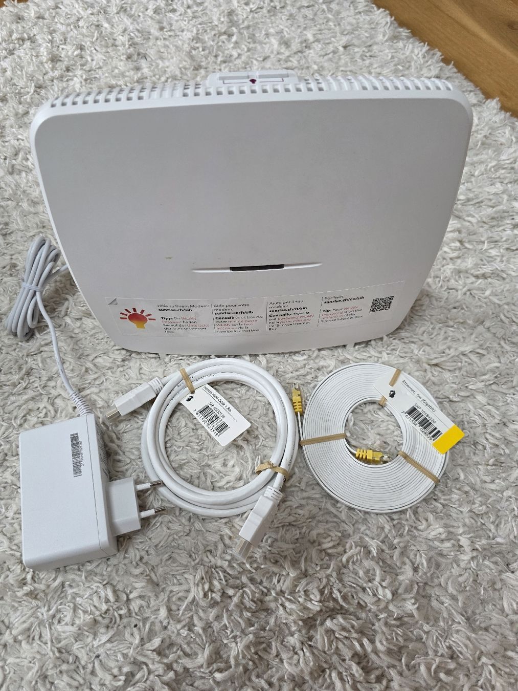 Sunrise Modem & Router: Sunrise Internet Box – Usato da Schüpfheim venduto da Hermini_28