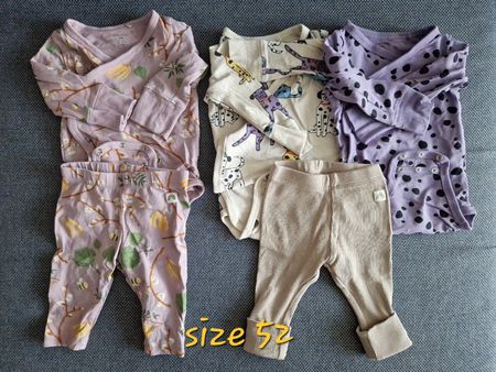 Babykleiderset Grösse 52