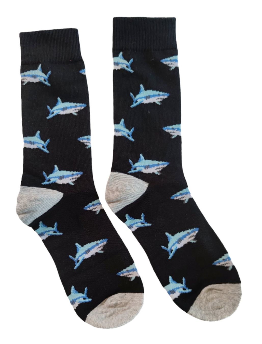 Calze: Socken Haifische / Shark – Nuovo e nell'imballaggio originale da Zürich venduto da amysmith