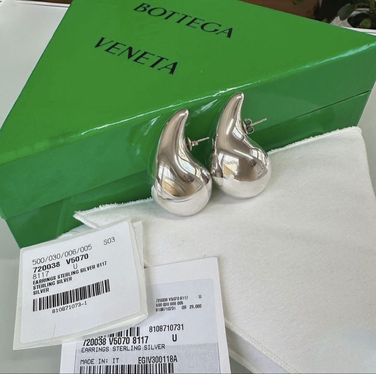 Bottega Veneta Orecchini pendenti & Orecchini a lobo: Bottega Veneta Drop Ohrringe – Nuovo (secondo la descrizione) da Meilen venduto da lulagup 4