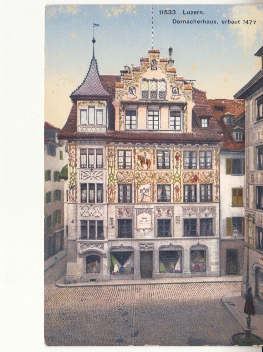 Cartes postales: Luzern Dornacherhaus ca. 1910 – D'occasion à Bürglen TG par StampGraf