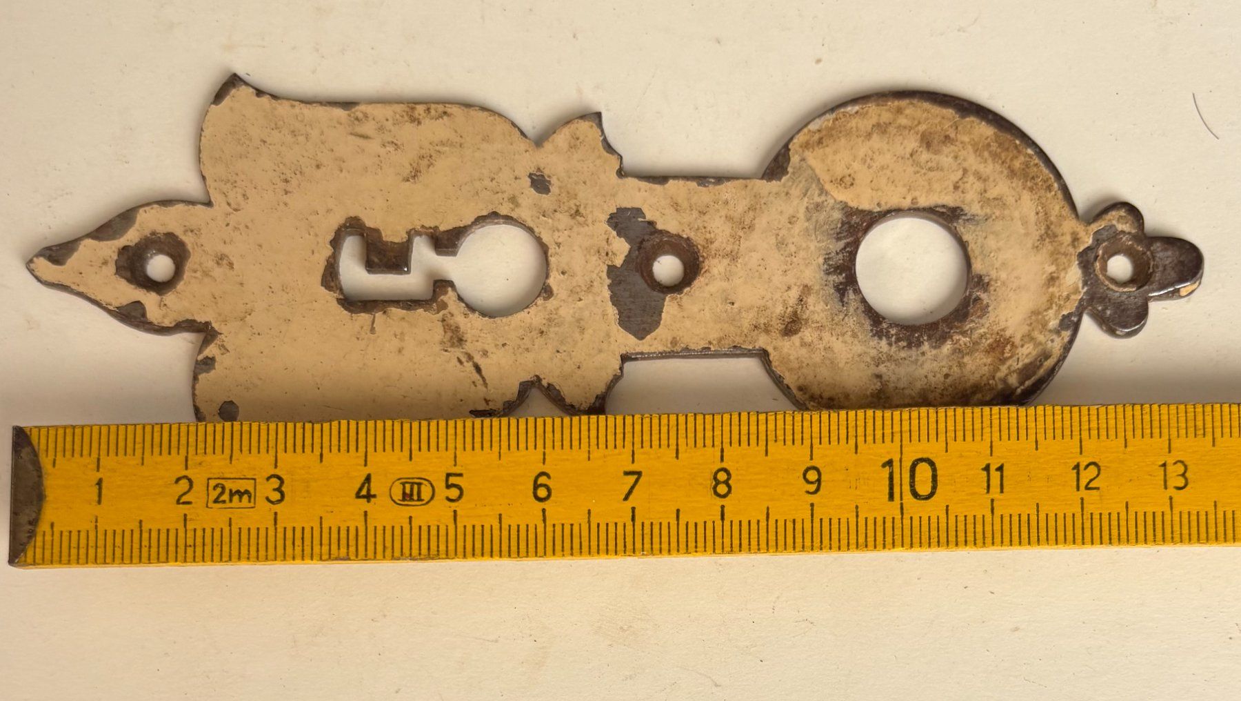 Ferramenta: VINTAGE SCHLÜSSELLOCH BLECH – Difettoso da Ostermundigen venduto da wini63 2