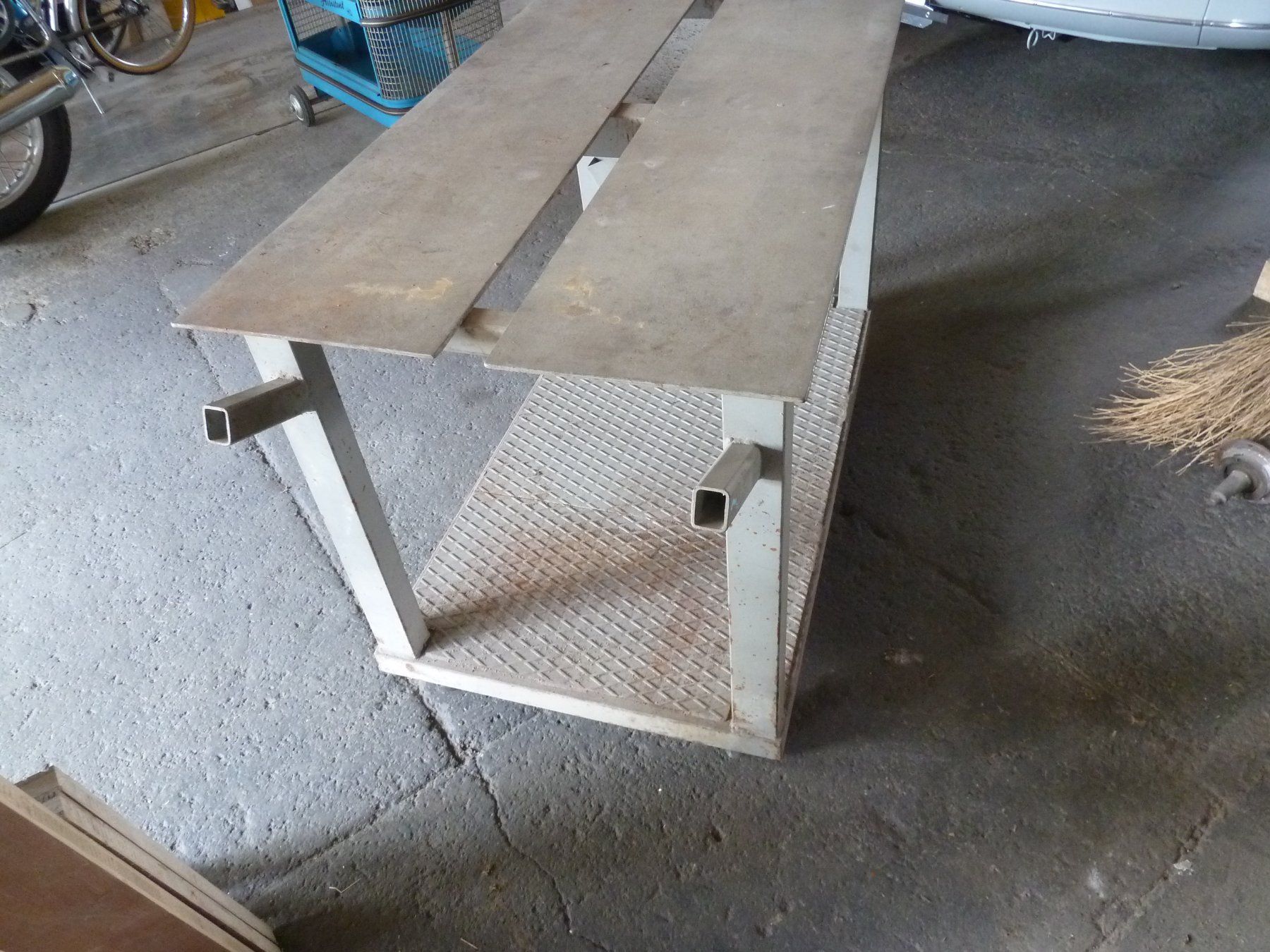 Banchi da lavoro: Werkstatttisch, Schweisstisch, Table d'atelier / soudage – Usato da Aarwangen venduto da vintagehandel 3