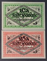 10 + 25 PFENNIG / BIELEFELD 1919 (BANKFRISCH) ohne Serien-Nr