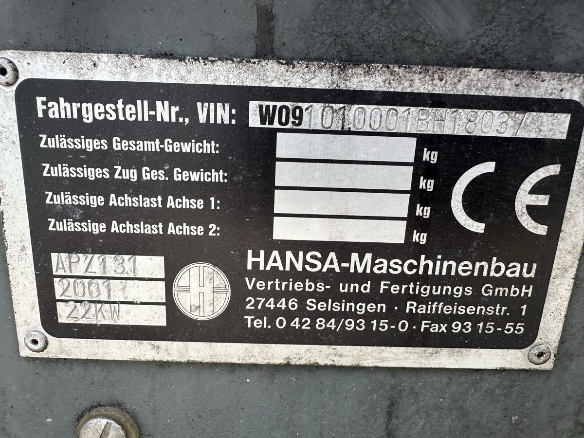 Escavatori: Hansa APZ 131 mit Greifer – Usato da Wohlen AG venduto da inf_7pjb 4