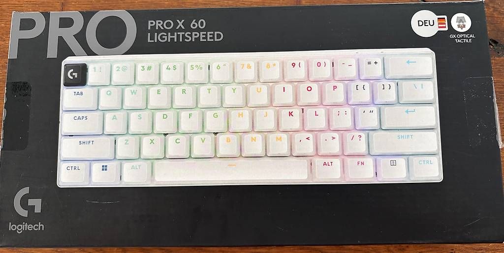 Tastiere: Keyboard / Tastatur Logitech G Pro X60 Lightspeed weiss – Usato da Gamprin venduto da Stivi08
