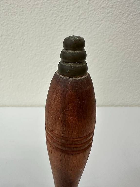 Campanacci mucche: Vintage Handglocke aus Messing mit Holzgriff – Usato da Obernau venduto da Arche_Noah_Brocki 2