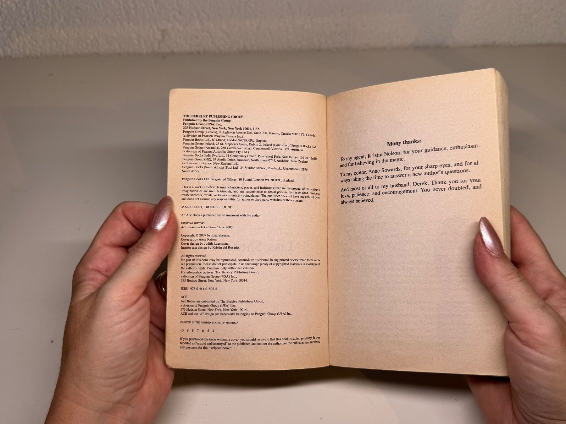 Bücher: NOVEL: Lisa Shearin, Magis Lost Trouble Found – Gebraucht aus Grosswangen von English_books 3