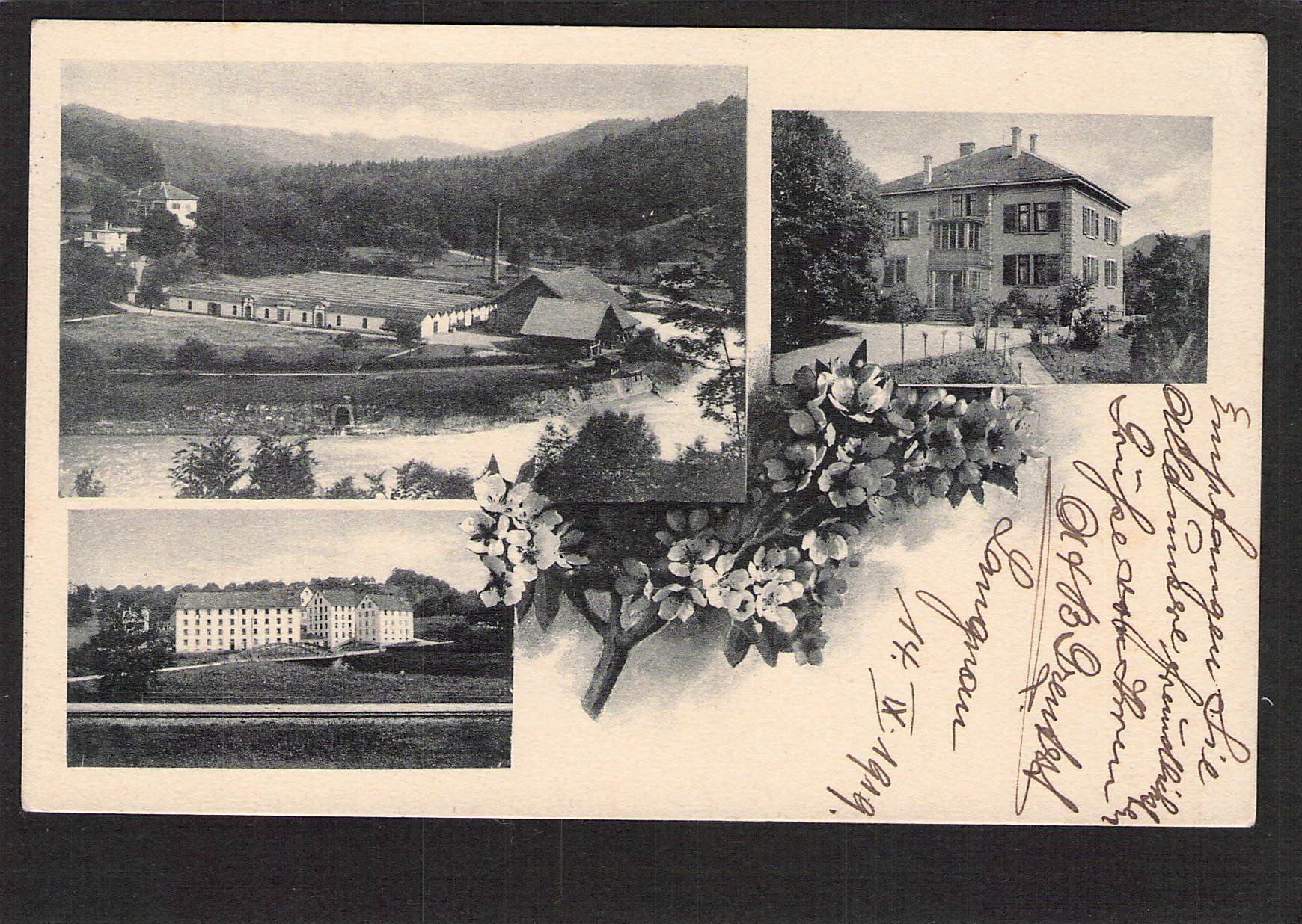 Ansichtskarten: #Langnau ZH , gel. 1919 – Gebraucht aus Reichenburg von Pipo-67