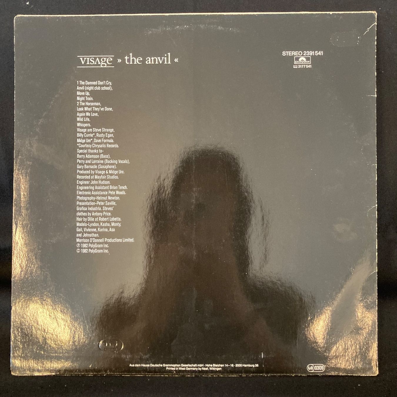 Dischi in vinile: Visage / The Anvil – Usato da St.Gallen venduto da Out-take 1