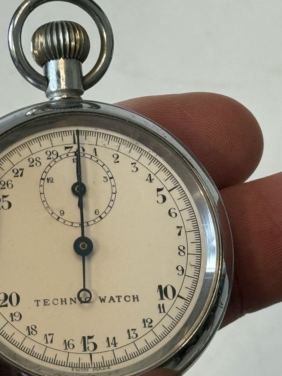 Uhren: Schweizer Techno Watch Stoppuhr, Vintage – Gebraucht aus Grenchen von swiss.antiques 1