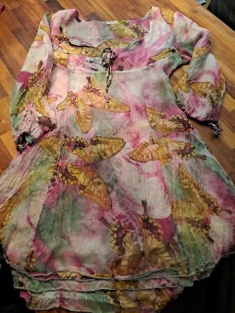 Seidenbluse Nile Gr.ca S