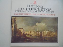 Albinoni " Six Concertos Pour Hautbois, Violon & Continuo -