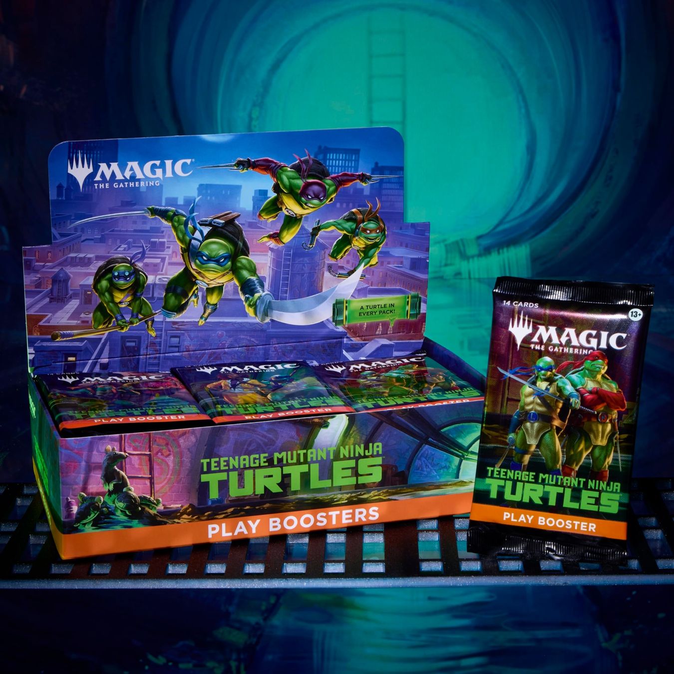 Magic The Gathering Carte collezionabili: Tortue ninja tmnt tcg display booster – Nuovo e nell'imballaggio originale da Bôle venduto da Fred-charlie 1