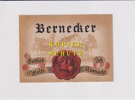 Etikette - Bernecker /bd