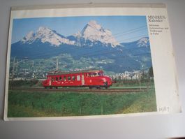 Minirex Kalender von 1987, nur Farbfotos