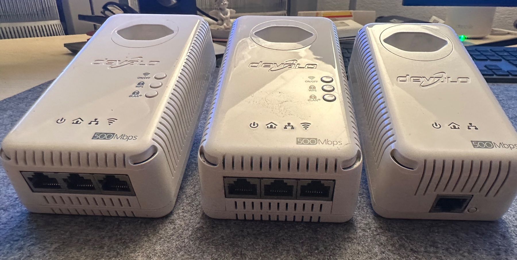 Devolo Lecteurs & Adaptateurs: Devolo dLAN500 AVPlus & AV Wireless – D'occasion à Ueberstorf par Bacardi1
