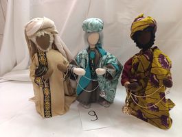 Schwarzenberger Krippenfiguren 3 Könige 