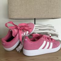 Adidas Sneaker grand Court pink weiss 37.5 UK4.5 Neu