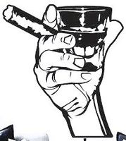 🚬 Raucherzone Wandsticker, Dunkelgrau 💫