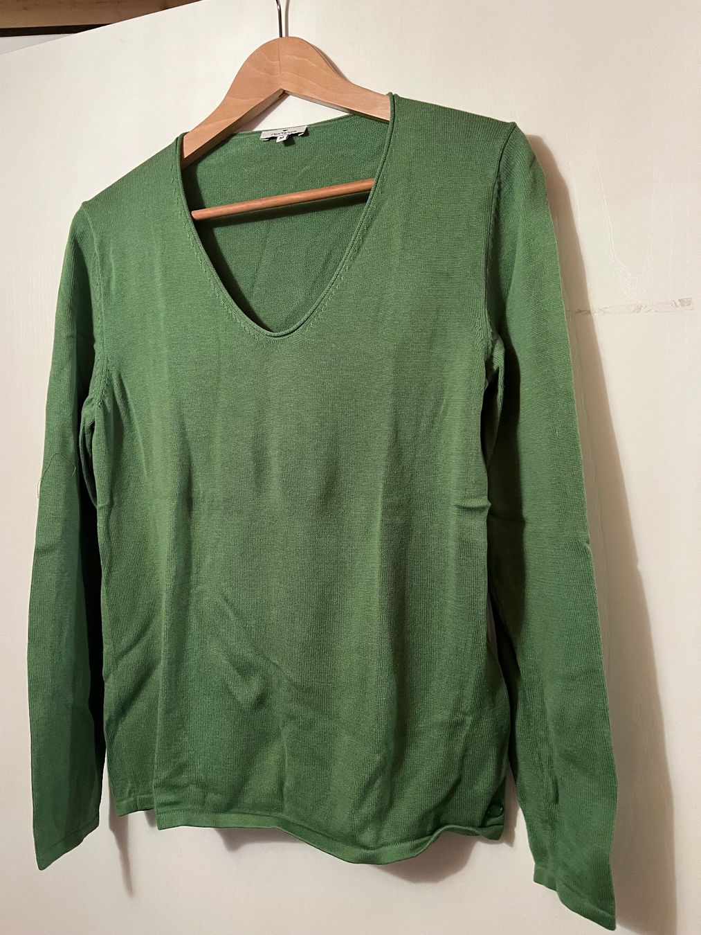 Maglioni & Felpe: Pullover Tom Tailor grün V-Ausschnitt Grösse M – Usato da Ruggell venduto da Malbuntiger01 1