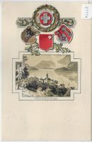 Beckenried - Präge-Litho 1901