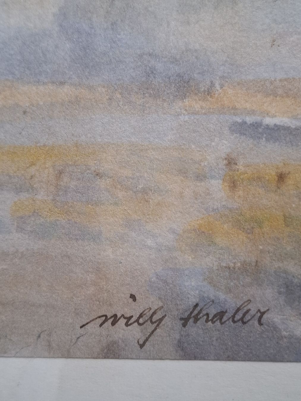Foto & Immagini: Landschaftaquarell von Willy Thaler – Usato da Adliswil venduto da rug_l29p 1