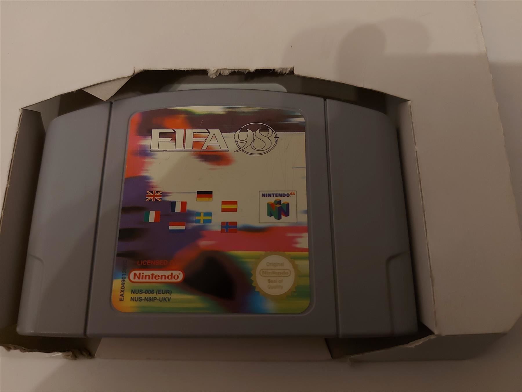 Spiele: FIFA 98 Nintendo 64 N64 OVP – Gebraucht aus Aarau von Kaesekuchen2000 1