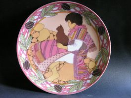 UNICEF Teller Nr. 6 * KINDER DER WELT * HEINRICH