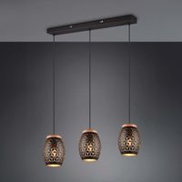 Pendelleuchte, 3 Strahler, 71 cm x 15 cm