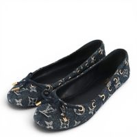 Louis Vuitton Ballerinas denim Gr. 37.5