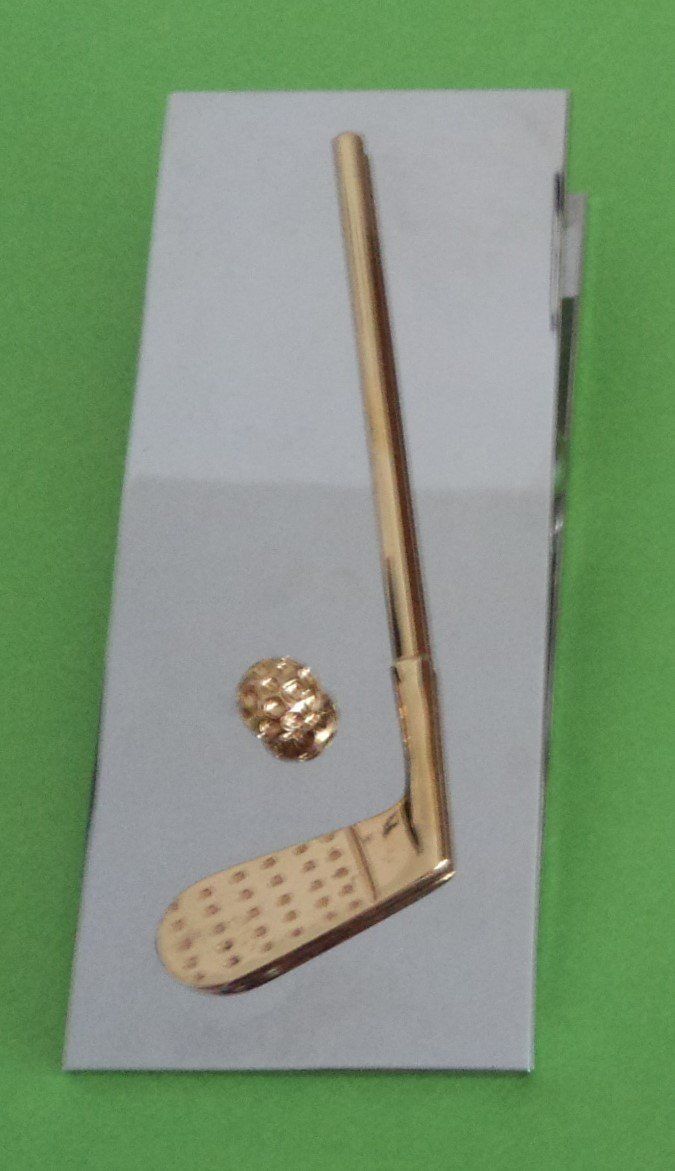Autres décorations & accessoires: Zettelklammer mit Golfschläger Dekoration – Neuf (Voir description) à Basel par maripas17 1