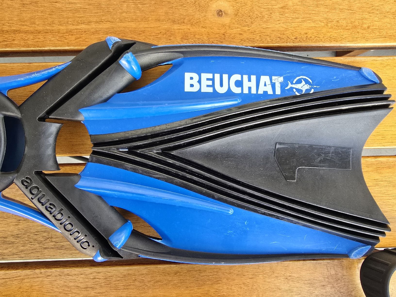 Flossen, Masken & Schnorchel: Taucherflossen BEUCHAT Aquabionic Grösse S-M mit Tasche – Gebraucht aus Binningen von LizzyCrush 4