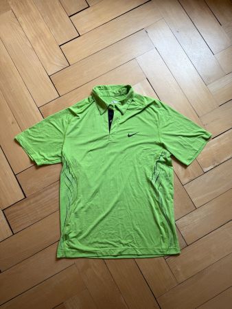NIKE - Sport Poloshirt hellgrün XL