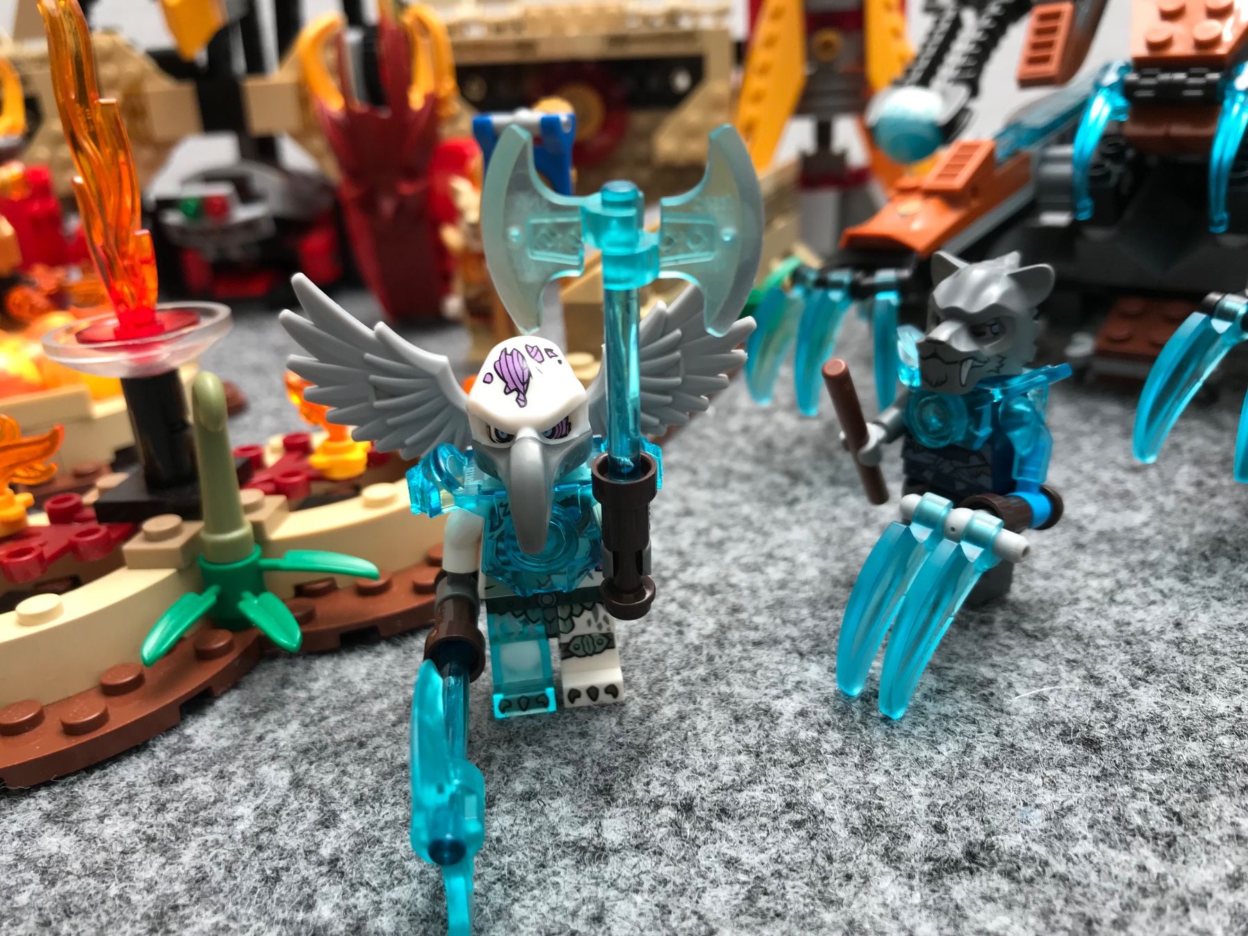 Lego Kit di costruzioni: Lego Flying Phoenix Fire Temple Nr. 70146 – Usato da Obergösgen venduto da cairn 3