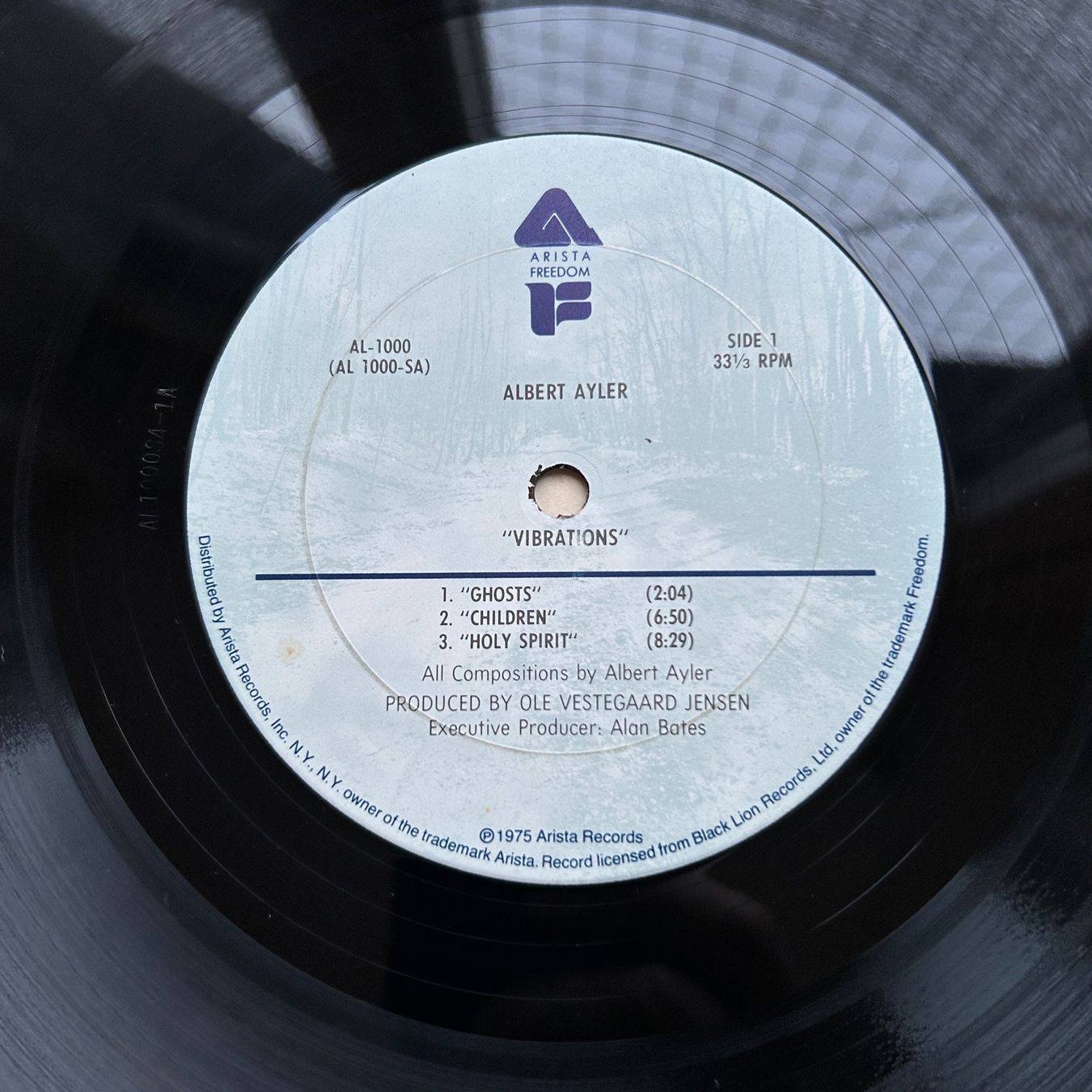 Dischi in vinile: Albert Ayler - Vibrations -  LP – Usato da Lausanne venduto da Pask1 3