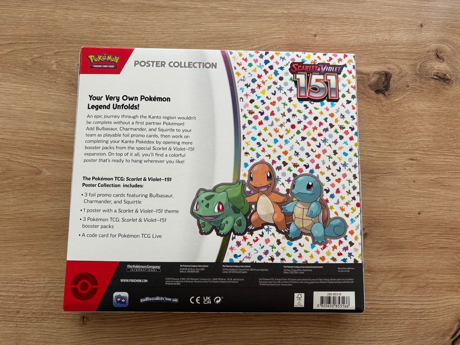 Pokémon Cartes à collectionner: Pokemon 151 Poster Collection Sealed English – Neuf avec emballage d'origine à Mellingen par Swissplaya88 1