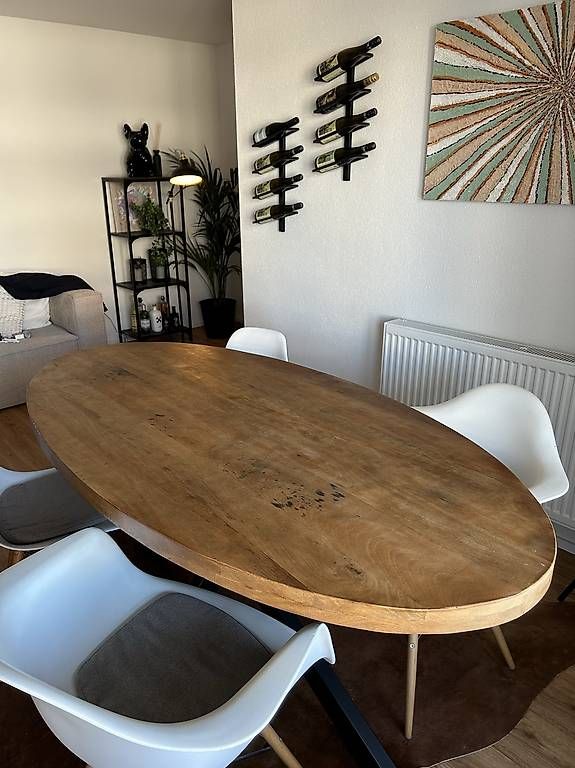 Tavoli: Esstisch oval Mangoholz braun – Usato da Regensdorf venduto da rob_c7xr 1