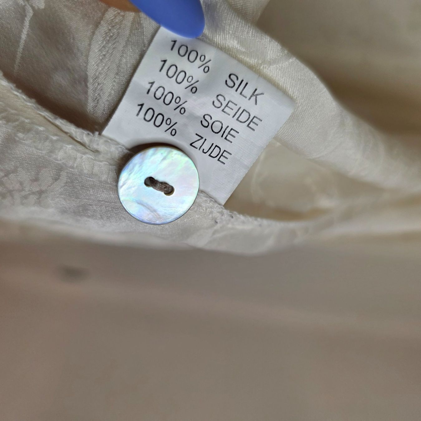 Camicette: BIAGGINI 100% Seide Vintage  Bluse XL – Usato da Wald ZH venduto da CapLux 4