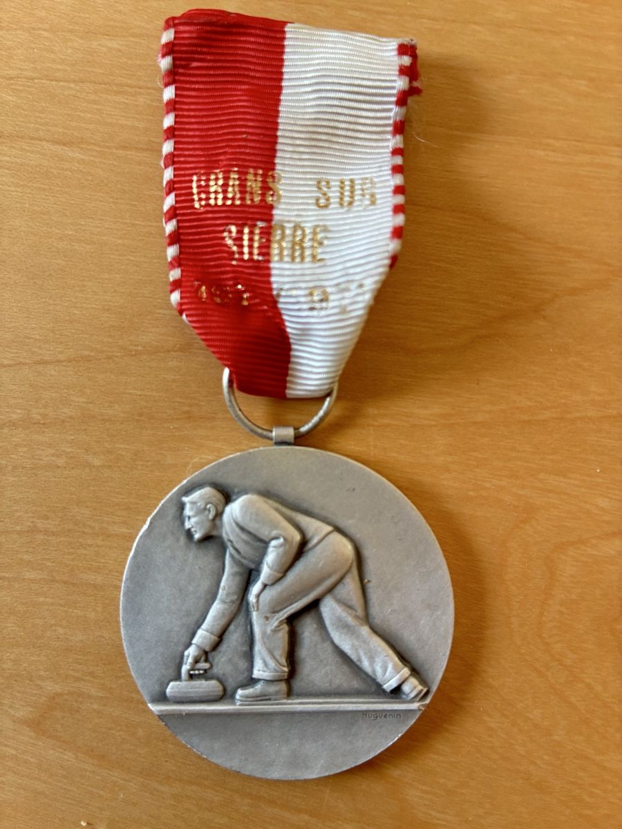 Medaglie: Curling Medaille Crans-sur-Sierre – Usato da Altdorf UR venduto da Arnold510