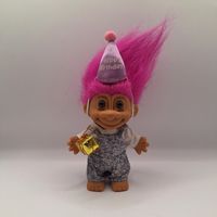 Troll Russ vintage Happy Birthday retro 90th