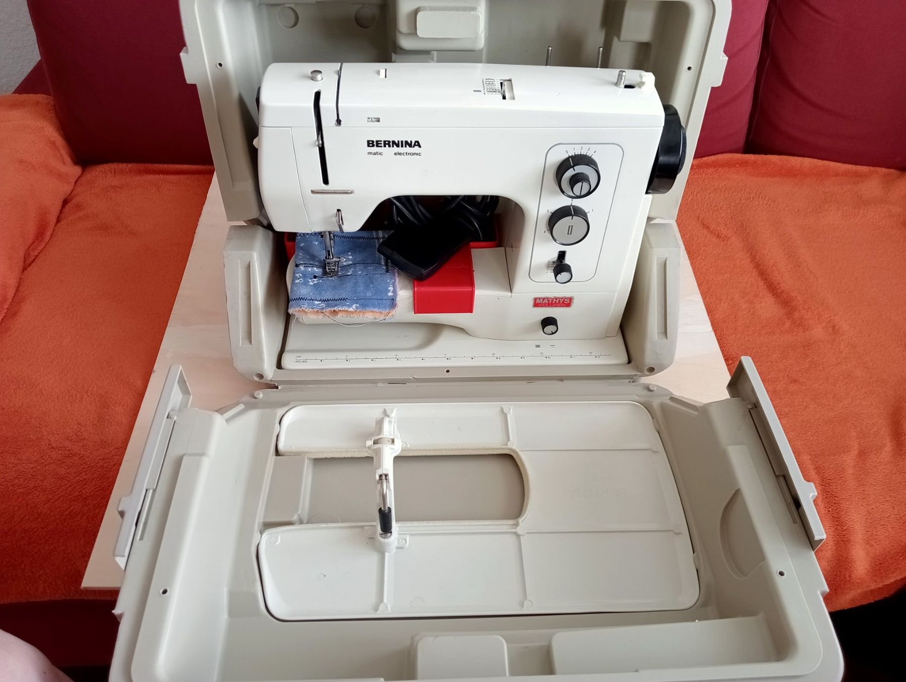 Bernina Nähmaschinen: Bernina Nähmaschine 801 – Gebraucht aus Grüningen von Urtica