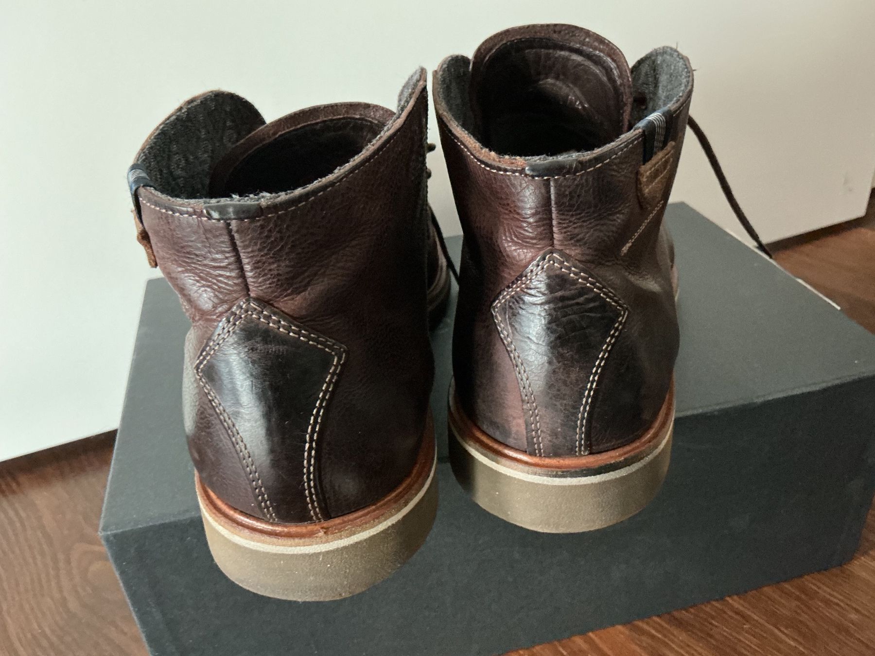 Lloyd Scarpe da uomo: Lloyd brown leather shoes / boots 40 – Usato da Basel venduto da 18Inspiration 1