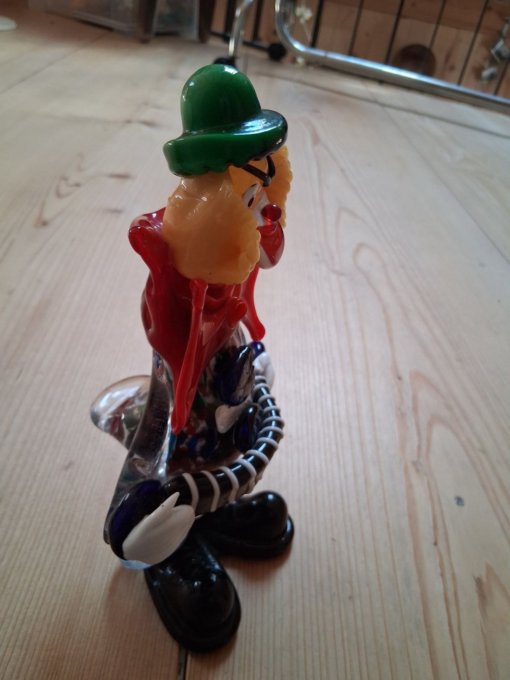Murano Figuren: Glasfigur Clown mit Handorgel – Gebraucht aus Lengnau von robinie02 3