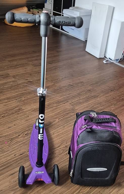 Zaini: Orginal  Mirco Scooter mit Rucksack  – Usato da Stalden (Sarnen) venduto da besttime01